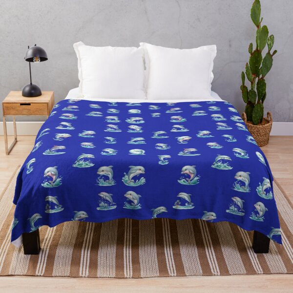 Item preview, Happy dolphins designed and sold by BlueBee by Miona.