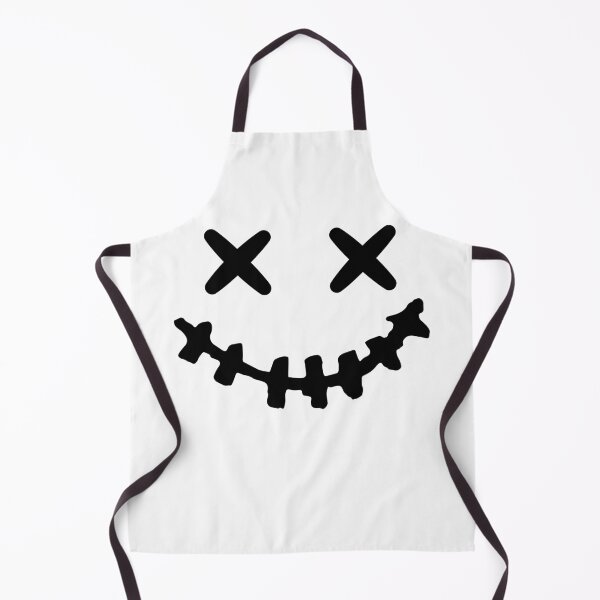Item preview, Halloween Skull Smile – Hand-drawn Black Scarecrow Face Kids Art designed and sold by YellowMagicJP.