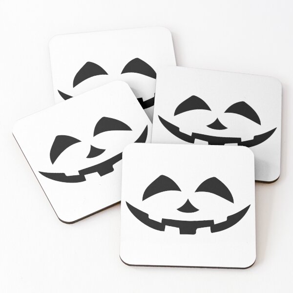 Item preview, Copy of Halloween Skull Smile – Hand-drawn Black Creepy Face Kids Art designed and sold by YellowMagicJP.