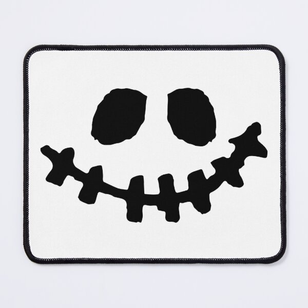 Item preview, Halloween Skull Smile – Hand-drawn Black Face Kids Art designed and sold by YellowMagicJP.