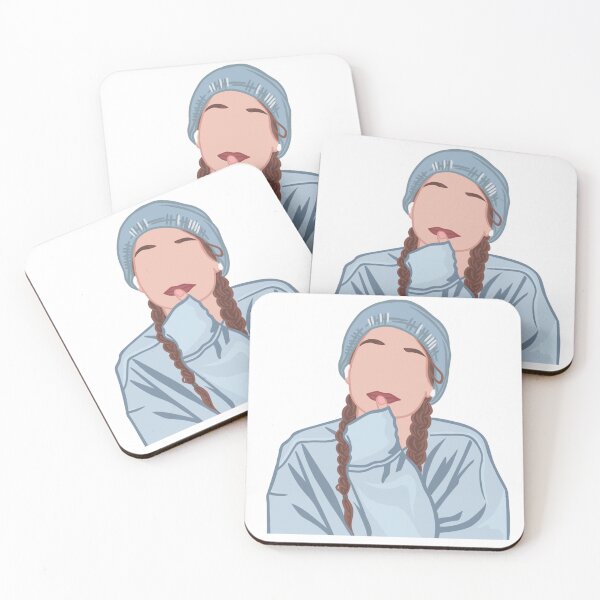 Item preview, Jocelyn in a Beanie sticker designed and sold by tracyscpd.