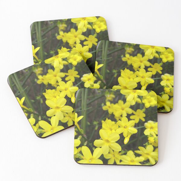 Item preview, Forsythia yellow flowers designed and sold by Myl3n3-A.