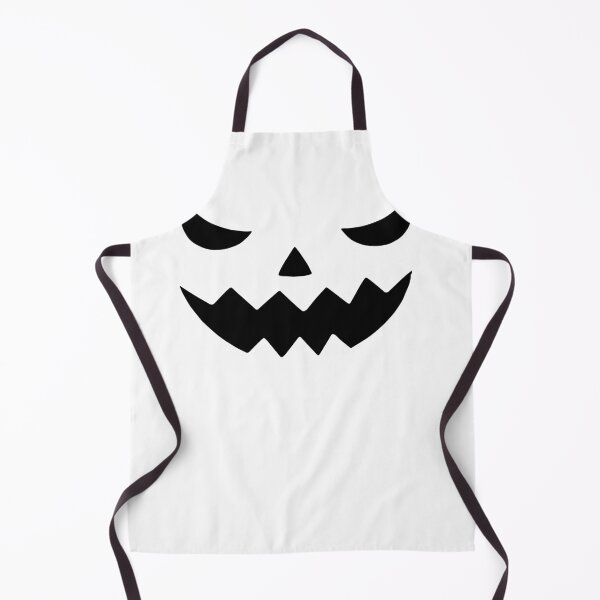 Item preview, Halloween Skull Smile – Hand-drawn Black scary devil Face Kids Art designed and sold by YellowMagicJP.