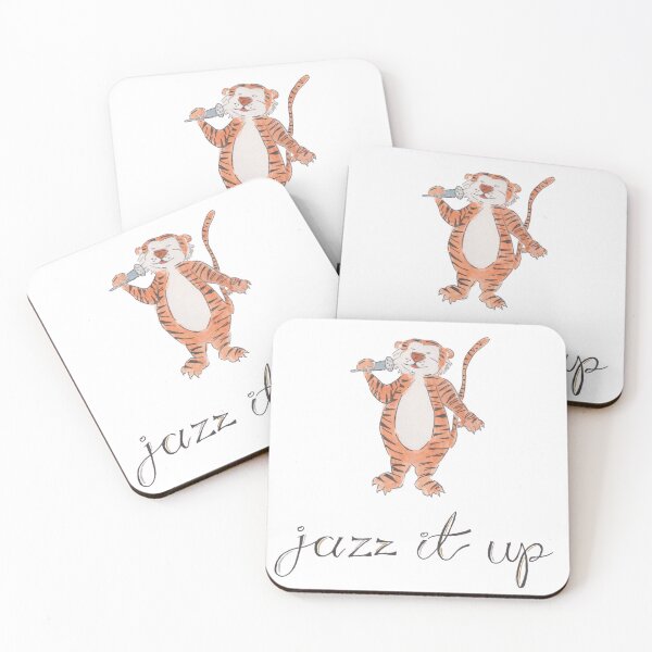 Item preview, Jazz It Up Tiger designed and sold by The Orangutan Gallery.