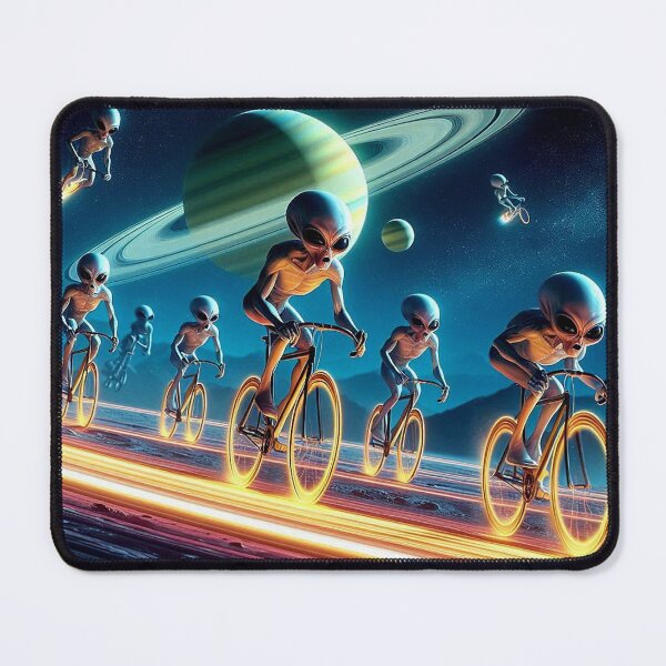 Item preview, aliens bicycle race designed and sold by Dogandesighn.