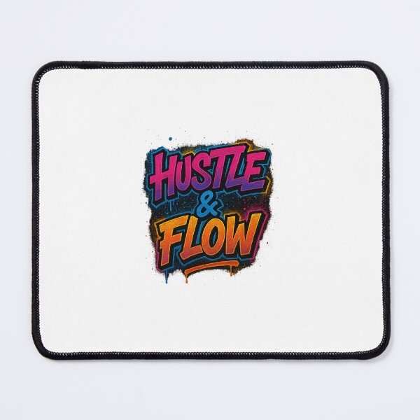 Item preview, Hustle & Flow – Graffiti Street Art Motivation designed and sold by BerkeArt.