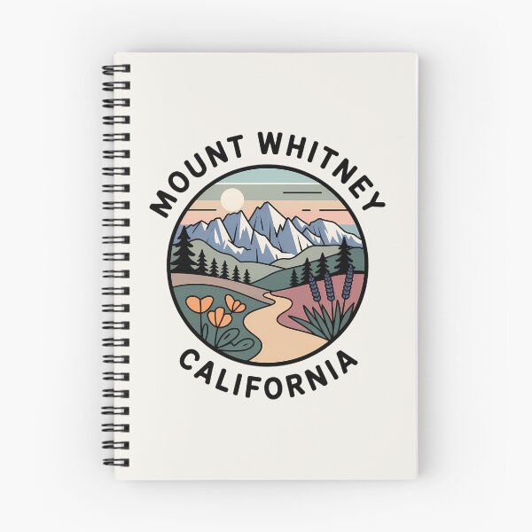 Item preview, Minimalist Mount Whitney California Sticker designed and sold by Horizon Tales.