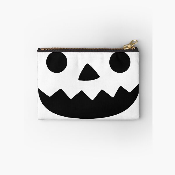 Item preview, Halloween Skull Smile – Hand-drawn Black mild pumpkin Chill Face Kids Art designed and sold by YellowMagicJP.