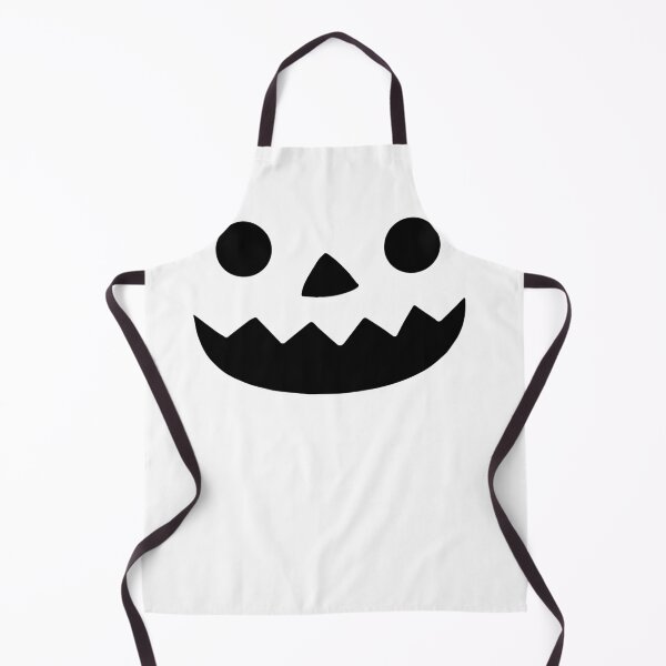 Item preview, Halloween Skull Smile – Hand-drawn Black mild pumpkin Chill Face Kids Art designed and sold by YellowMagicJP.