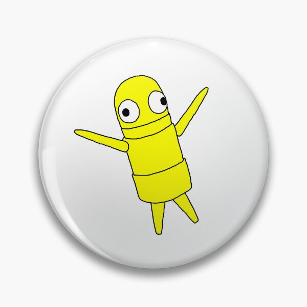 Item preview, REPO Game Yellow Cute Funny Character  designed and sold by Hashi 0.