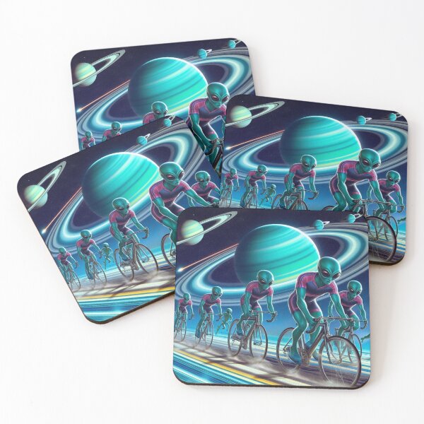 Item preview, aliens bicycle race designed and sold by Dogandesighn.