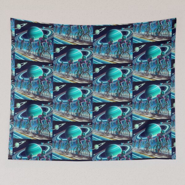 Item preview, aliens bicycle race designed and sold by Dogandesighn.