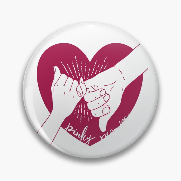 Item preview, Pinky promise in heart  designed and sold by sager4ever.