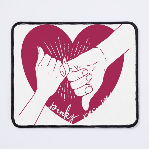 Item preview, Pinky promise in heart designed and sold by sager4ever.