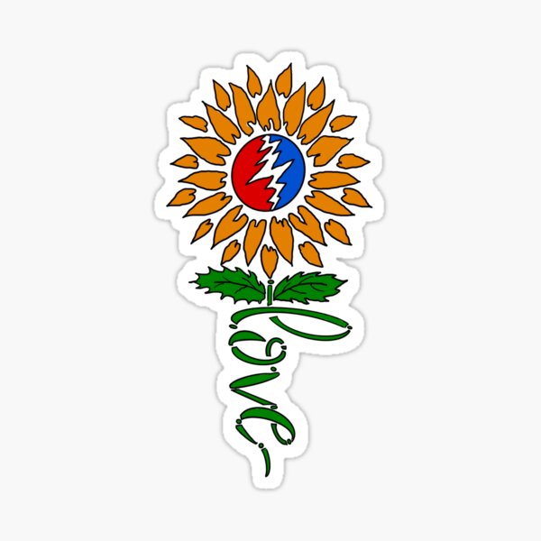Adesivo Grateful Dead "Steal Your Face" Con Scritta Classica - Foto 8