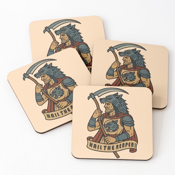 Item preview, Hail the Reaper Vintage Darrow Book lover designed and sold by RamblingsRose.