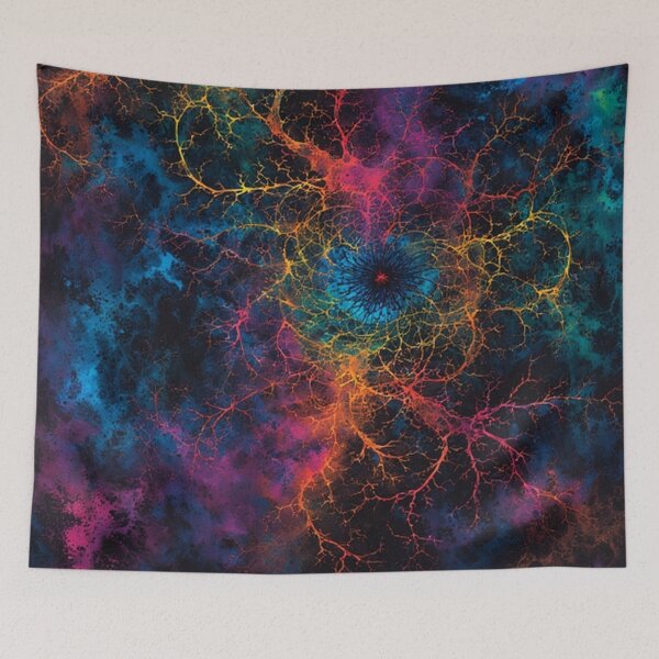 Item preview, Colorful Electrified Psychedelic  designed and sold by TheDarkWardrobe.