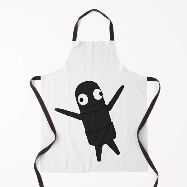 Item preview, REPO Game Black Cute Funny Character designed and sold by Hashi 0.