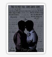 Janto - Quotes Sticker