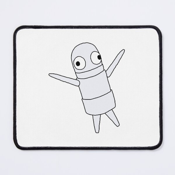 Item preview, REPO Game White Cute Funny Character designed and sold by Hashi 0.