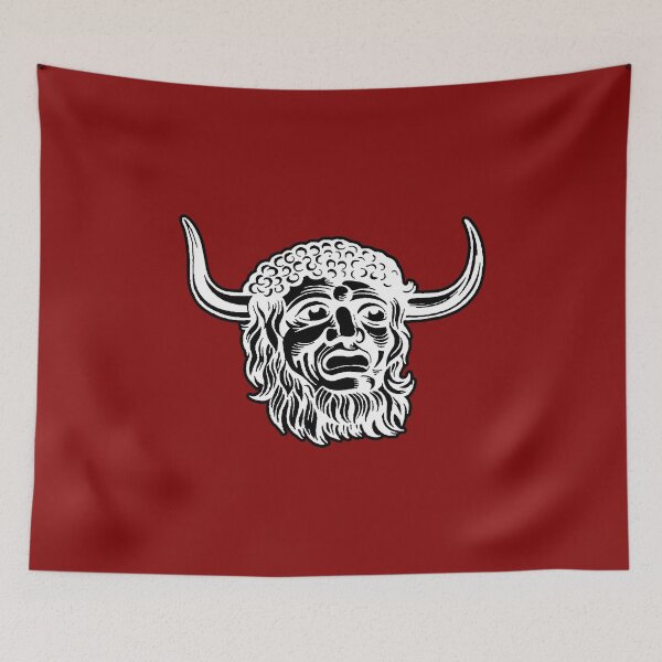 Item preview, Dorset Ooser Mask - Folklore, Myths & Legends of Britain designed and sold by Larkwort.