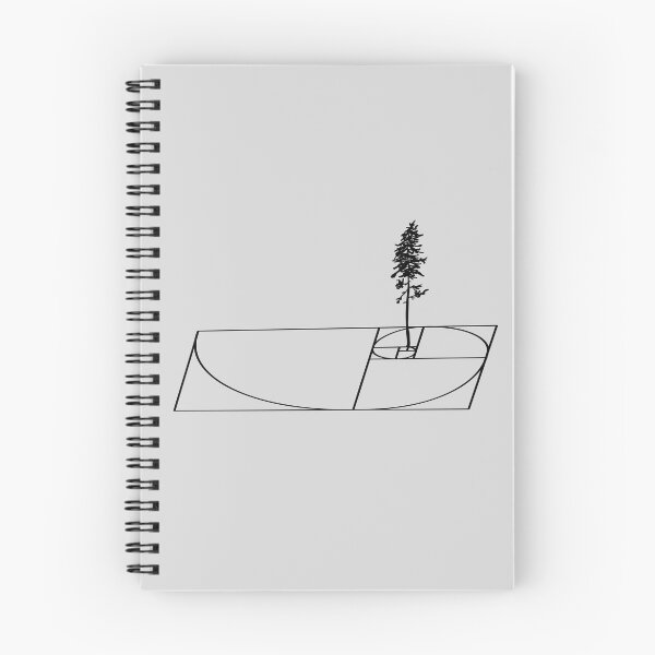Item preview, Fibonacci Trees - single black designed and sold by kvictoria1.
