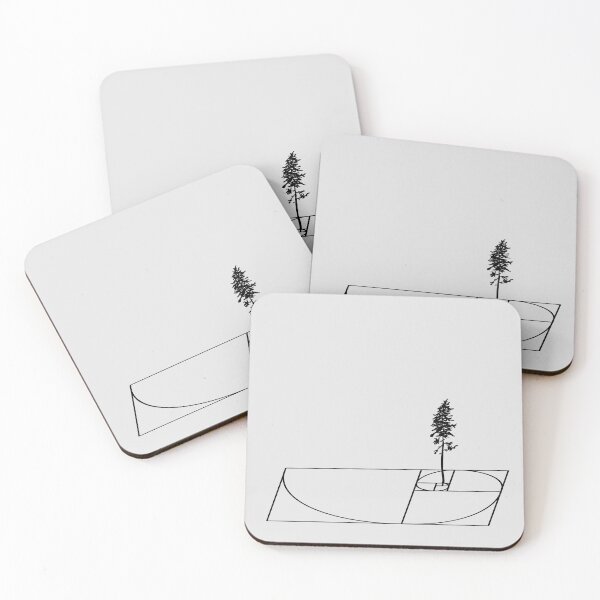 Item preview, Fibonacci Trees - single black designed and sold by kvictoria1.