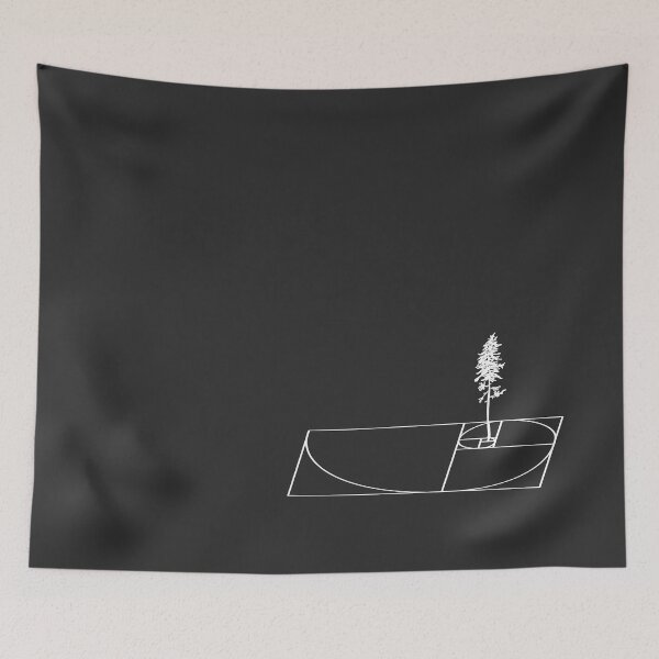Item preview, Fibonacci Trees - single white designed and sold by kvictoria1.