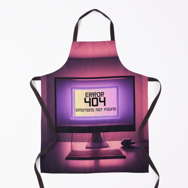 Item preview, Error 404: Emotions Not Found - Futuristic Cyber Aesthetic designed and sold by NK_designs.