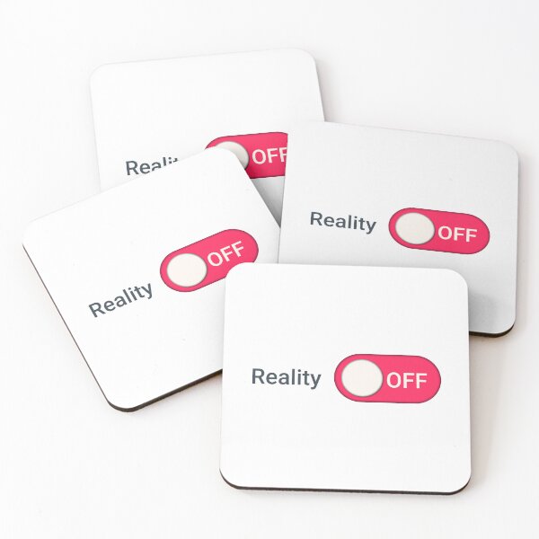 Item preview, Reality Off Toggle Switch designed and sold by MoodPending.