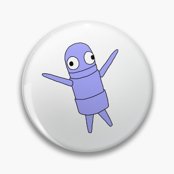 Item preview, REPO Game Blue Cute Funny Character  designed and sold by Hashi 0.