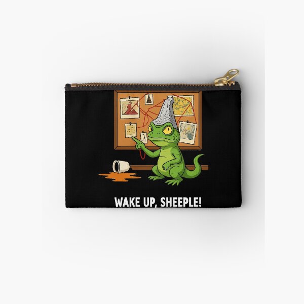 Item preview, Funny Lizard Conspiracy Lizard Meme Tin Foil Hat Funny Reptile Theory  designed and sold by Uglyandcute.
