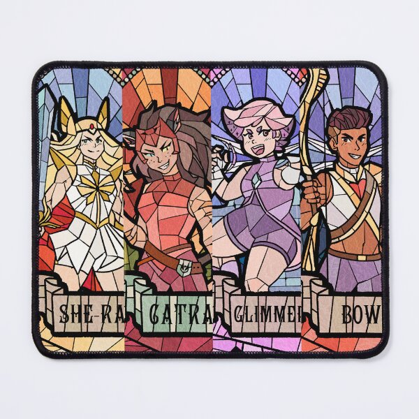 Item preview, She Ra - She-Ra, Catra, Glimmer, Bow designed and sold by Aixen Art.
