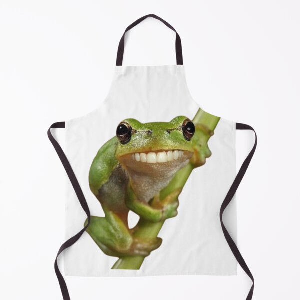 Item preview, Funny Gecko Meme with Human Smile on Branch designed and sold by AesthinkArt.