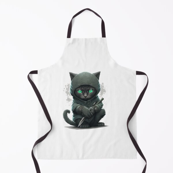 Item preview, Black Cat NINJA designed and sold by CleverCulture.