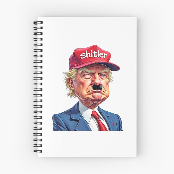 Item preview, shitler anti-oligarchs,,anti trump government Bumper decal For trump haters! designed and sold by ramwebroom.