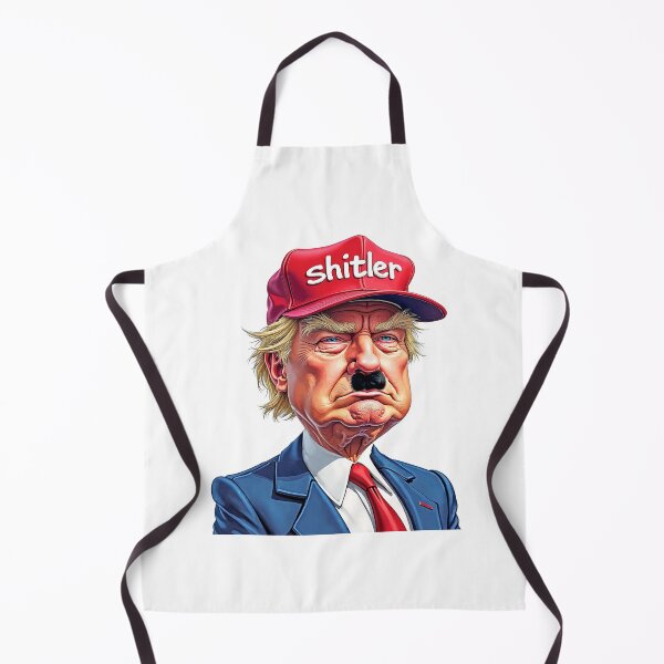 Item preview, shitler anti-oligarchs,,anti trump government Bumper decal For trump haters! designed and sold by ramwebroom.