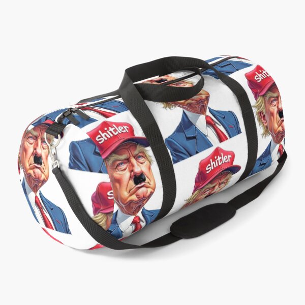 Item preview, shitler anti-oligarchs,,anti trump government Bumper decal For trump haters! designed and sold by ramwebroom.