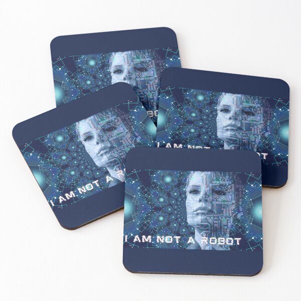 Item preview,  I Am Not a Robot - Cybernetic Consciousness designed and sold by NK_designs.