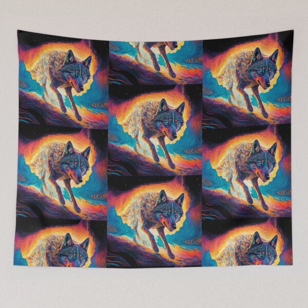 Item preview, 4D Wolf Spirit  designed and sold by CleverCulture.