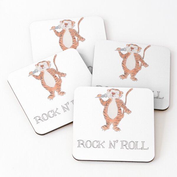 Item preview, Rock N Roll Tiger  designed and sold by The Orangutan Gallery.