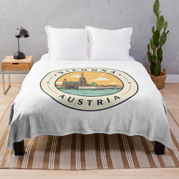 Item preview, Vienna Austria Travel Retro Emblem - Vintage Style Souvenir Design designed and sold by Timegraf.