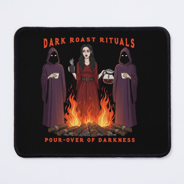 Item preview, Gothic Coffee Ritual with Witches and Fire designed and sold by TeeARTHY.