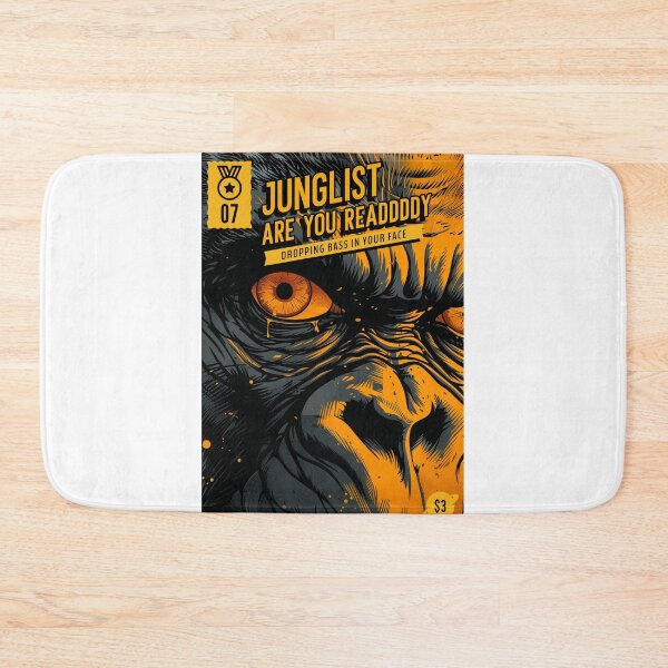 Item preview, Junglists Drum N Bass Raver Dubstep EDM Ape Gorilla Junglist Are You Ready designed and sold by Ravermonkey.