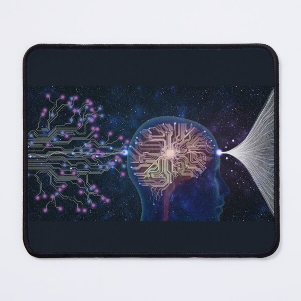 Item preview, Neural Awakening - The Fusion of Mind and Technology designed and sold by NK_designs.