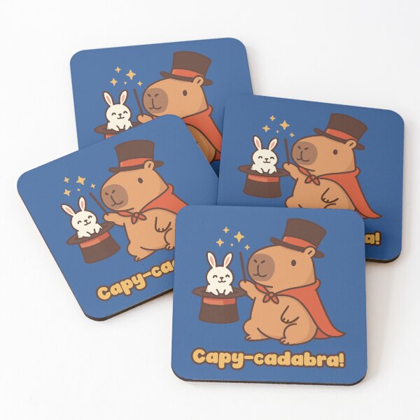 Item preview, Capy-cadabra designed and sold by RatArt Designs.