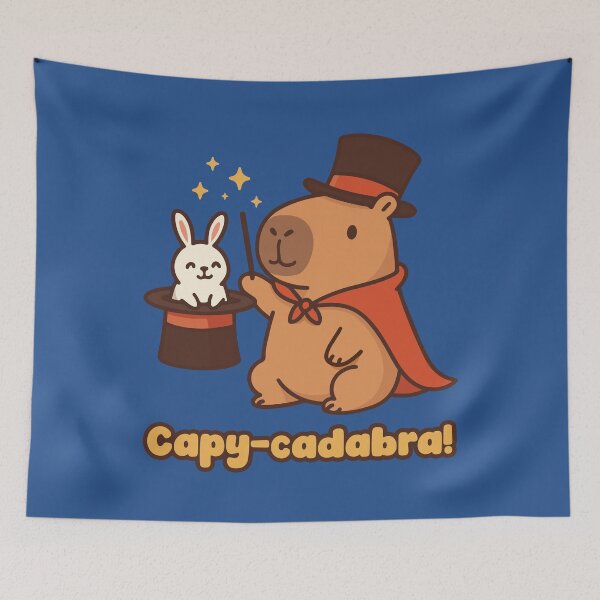Item preview, Capy-cadabra designed and sold by RatArt Designs.