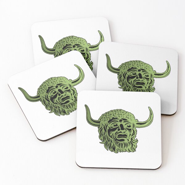 Item preview, Dorset Ooser Mask - Folklore, Myths & Legends of Britain designed and sold by Larkwort.