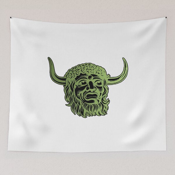Item preview, Dorset Ooser Mask - Folklore, Myths & Legends of Britain designed and sold by Larkwort.