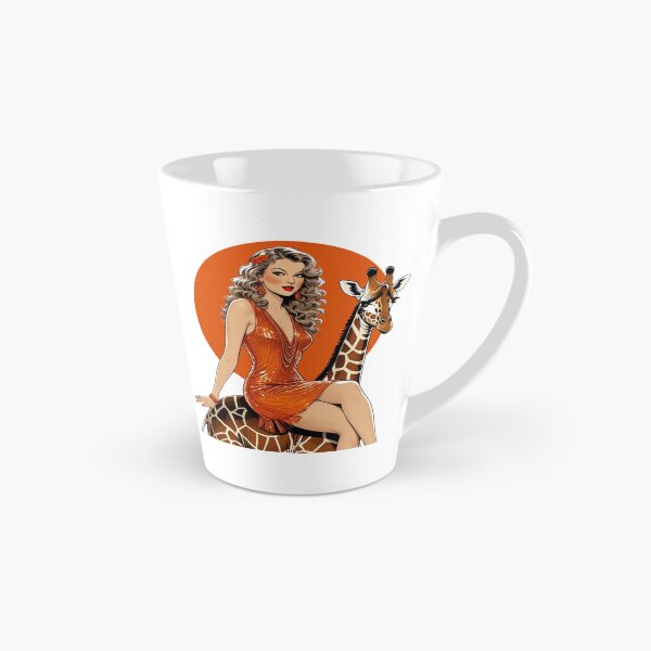 Item preview, Pop Music Fan Art, Showgirl on Giraffe, TS 12 T-Shirt designed and sold by Bits & Bops Boutique.